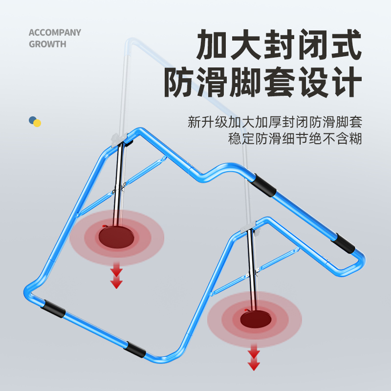 易持健儿童单杠家用引体向上健身器材室内小孩拉伸单杠架秋千长高 - 图1