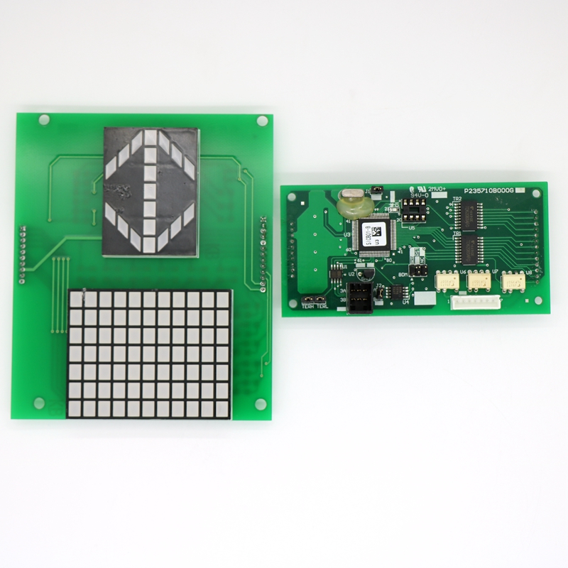 三菱电梯配件轿内显示板P235710 740B000G02 LC130A100 LHA-023A - 图3