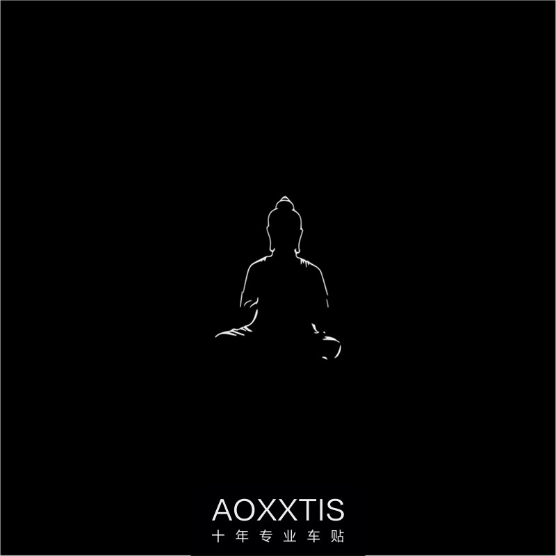 佛系文化车贴平安汽车车身后挡风玻璃遮挡划痕防水反光车贴纸,淘宝优惠券,粉丝福利购,淘宝优惠卷