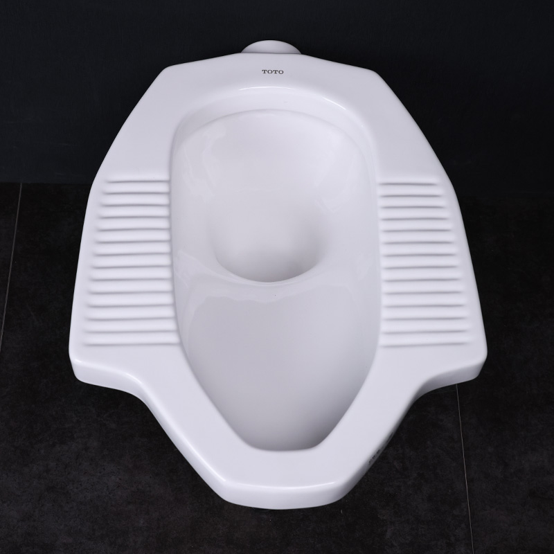 TOTO蹲便器CW8RB+SWN570家用卫生间隐藏式埋墙水箱防臭蹲坑大便器-图1