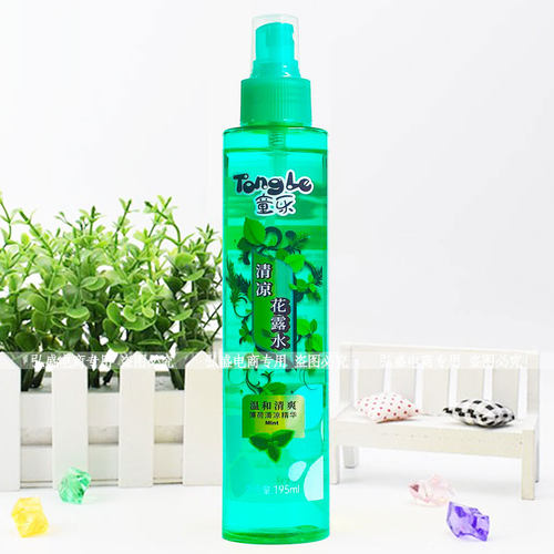 童乐花露水195ml洋甘菊金银花清凉舒爽男女夏季喷雾清香老牌国货 - 图2