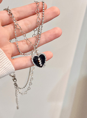 设计感轻奢小众甜酷辣妹锁骨链