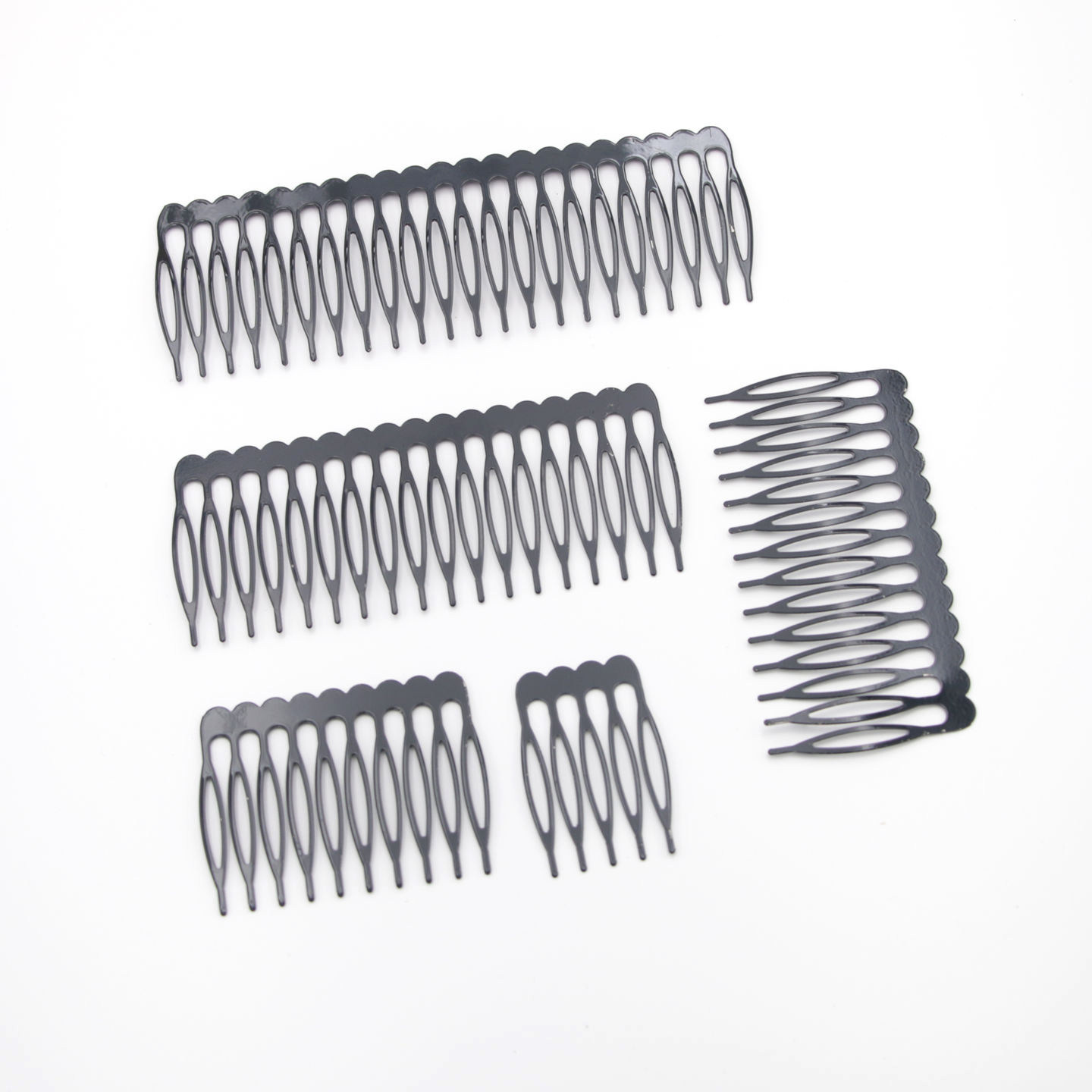 黑色新娘头饰发梳发叉皇冠小发梳diy配件发箍头饰材料插梳发饰品,淘宝优惠券,粉丝福利购,淘宝优惠卷