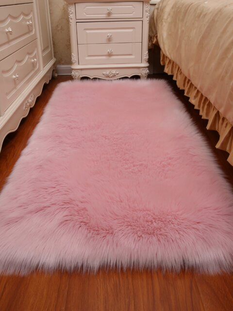 Plush bedroom window carpet plush European style
