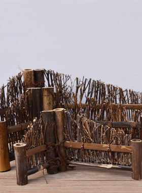 日式风竹制寿司盘篱笆刺身摆件