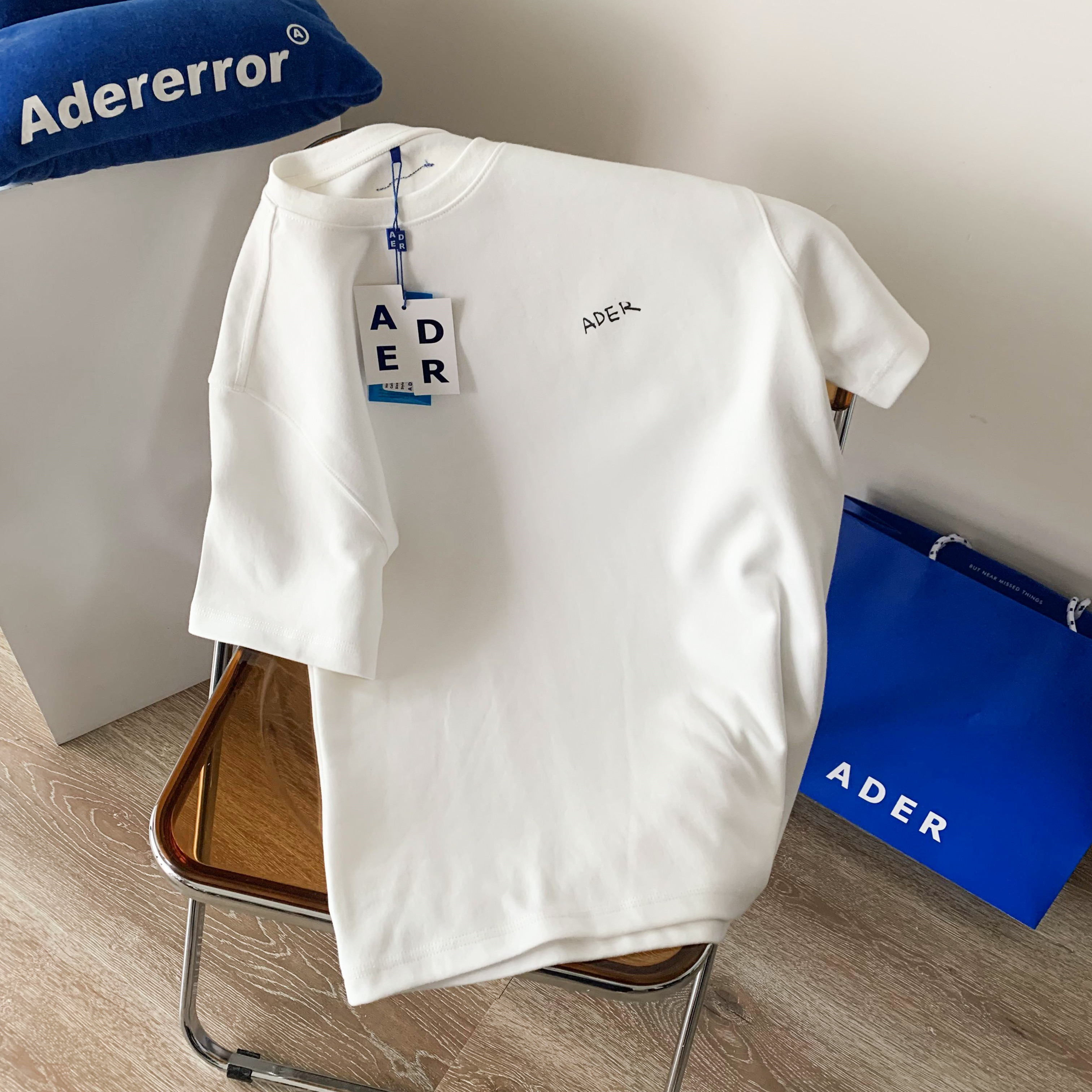 ADER ERROR SMALL背后满印字母Call t-shirt涂鸦潮 AE短袖情侣T恤 - 图2