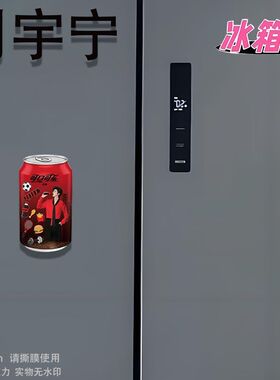 可口可乐联名刘宇宁磁吸冰箱贴