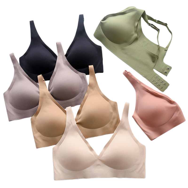 Sexy Seamless Bra Wire Free Brassieres Soft Intimate Women's - 图3