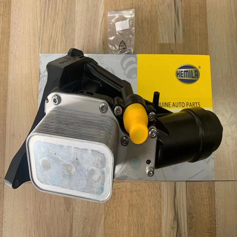 适配宝马B48机滤底座 325 530 630GT/730/X3X4X5X6Z4机油格散热器 - 图1