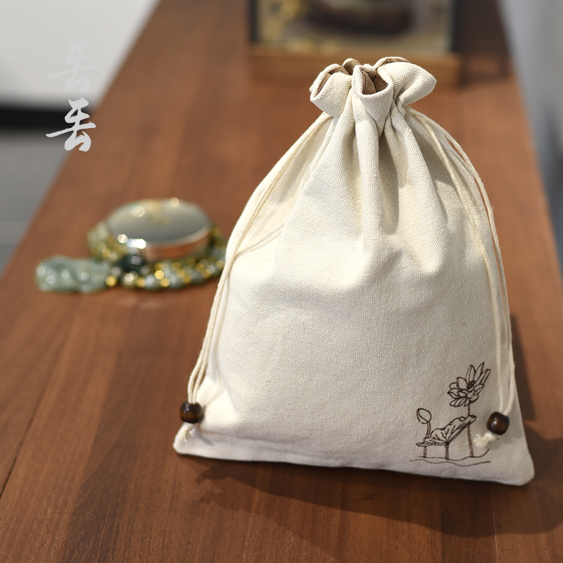 文玩盘珠锦囊小布袋子首饰包装袋核桃手串收纳袋束口抽绳袋绒布袋,淘宝优惠券,粉丝福利购,淘宝优惠卷