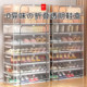 Japanese transparent shoe box storage box foldable