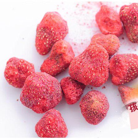 包邮山东烟台草莓脆整颗冻干草莓干桃脆苹果干芒果香蕉多种水果脆 - 图3