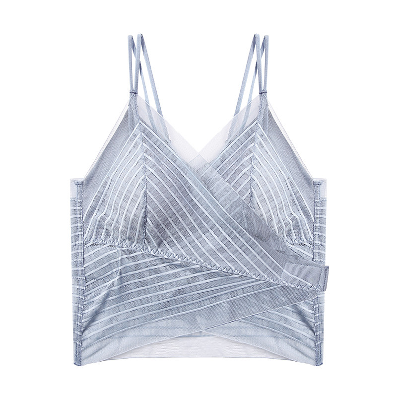 防走光夏季超薄款多情猫美背抹胸 多情猫抹胸