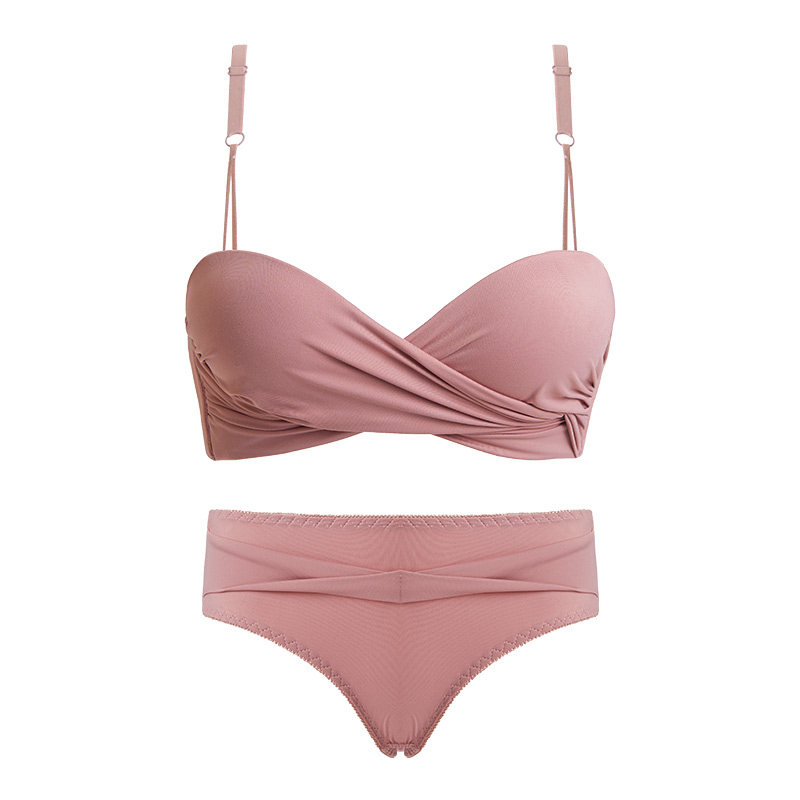 无痕一套装女士小胸多情猫性感内裤 多情猫文胸