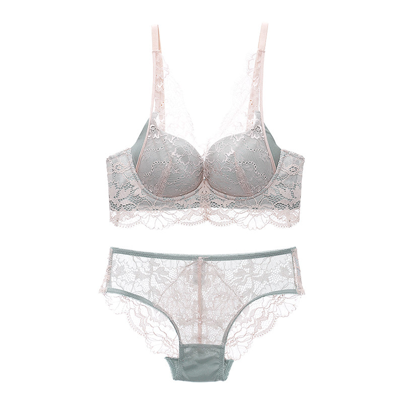 性感蕾丝女多情猫无钢圈调整型内衣 多情猫文胸