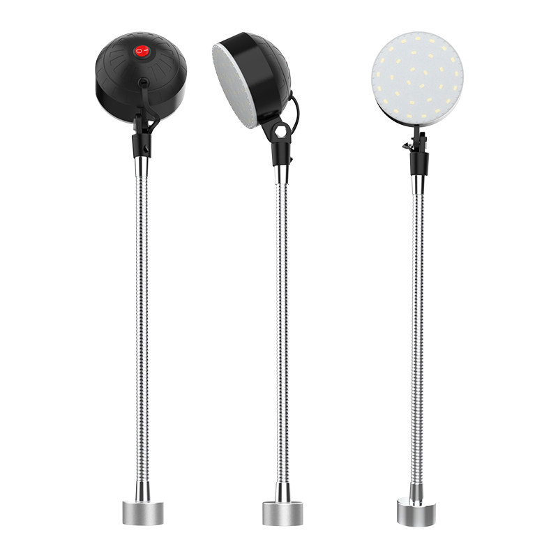 led机床工作灯强磁吸夹子220v照明灯车床冲床机器设备工业台灯