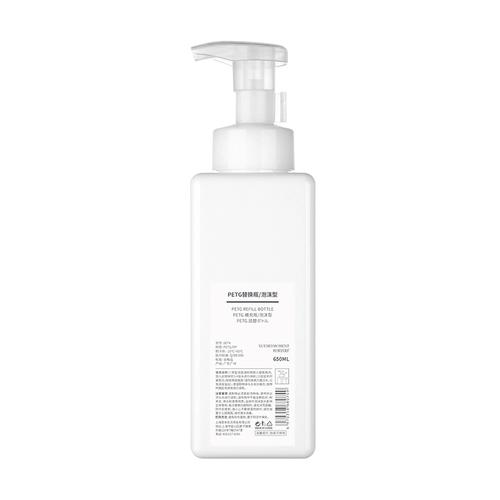 Мусс, очищающее молочко, шампунь, гель для душа, бутылка из пены, санитайзер для рук