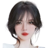 Челка, парик изготовленный из настоящих волос, французский стиль