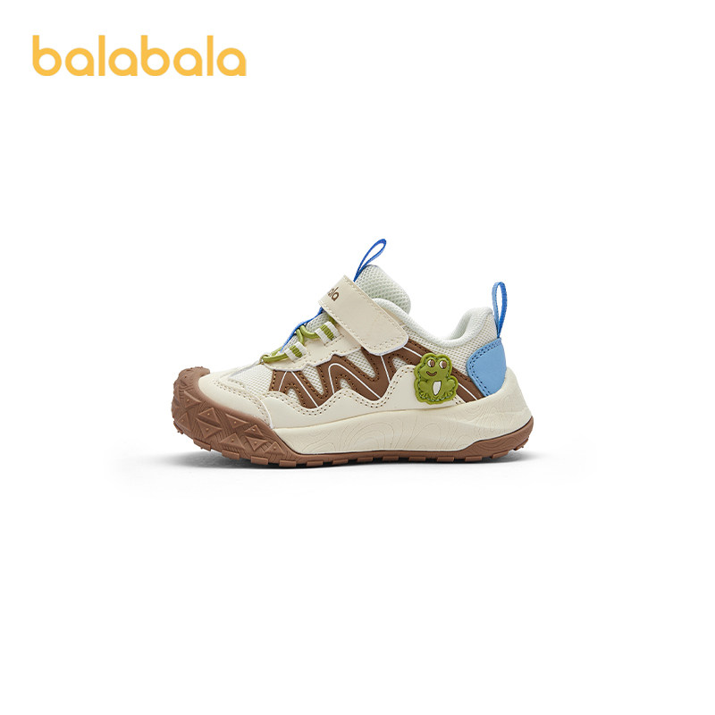 巴拉巴拉宝宝稳步鞋男童鞋2025春秋新款网布鞋透气防滑运动鞋,淘宝优惠券,粉丝福利购,淘宝优惠卷