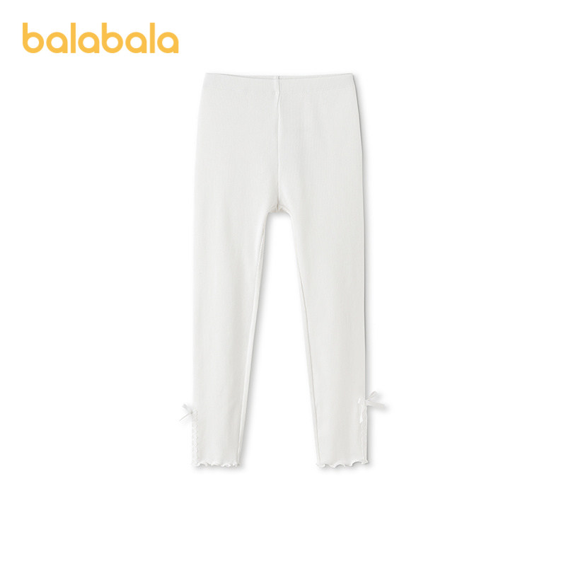 【商场同款】巴拉巴拉童装儿童打底裤女童裤子2026春新款长裤甜美,淘宝优惠券,粉丝福利购,淘宝优惠卷