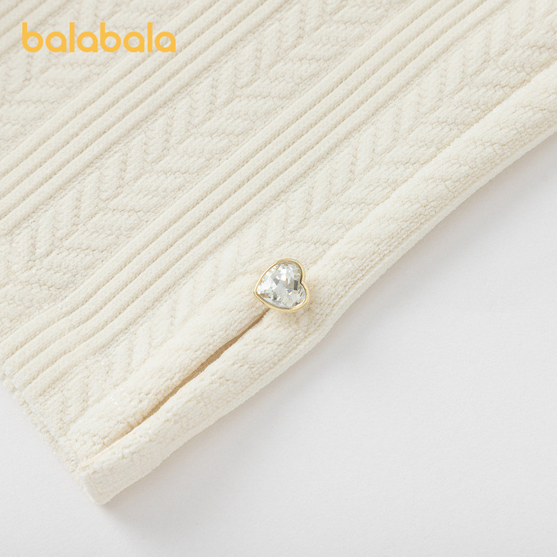 巴拉巴拉童装儿童裤子女童长裤秋冬中幼童休闲直筒裤提花时尚百搭,淘宝优惠券,粉丝福利购,淘宝优惠卷