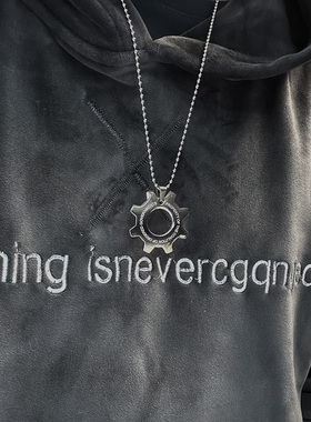 钛钢男吊坠项链游戏周边军牌