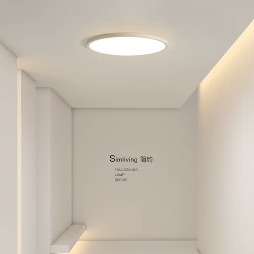 简约现代阳台灯led吸顶灯超薄卧室灯客厅过道灯走廊中山房间灯具 - 图1