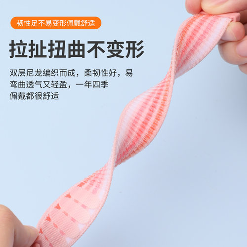 适用小天才电话手表表带尼龙魔术贴Z6Pro/Z7S/Z8少年版Z9/Z10/Z11腕带D5/U5/N5/Q3//Q2A/Z1S透气替换表链配件 - 图2