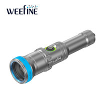 WEEFINE SZ1500 Limelight Diving Zoom Light LED Waterproof 100 m Deep Diving Professional New Generation Torch