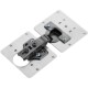 ຕູ້ເອກະສານປະຕູ universal hinge repair piece fixed plate wardrobe stainless steel hinge pad installation repair artifact door cabinet