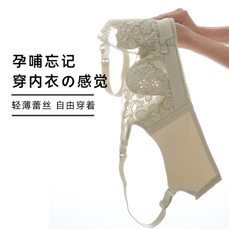 哺乳聚拢防下垂喂奶夏季超薄款文胸 基希佛伦哥服饰哺乳文胸