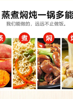 万兆达电压力锅多功能双胆饭煲