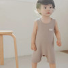 Quirky Bear baby vest one-piece hoodie modal
