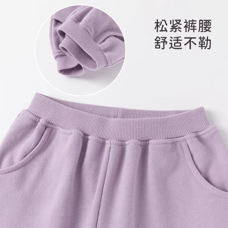 秋冬季卫衣套装两件套女宝宝抓绒保暖休闲裤分体婴儿衣服外出洋气