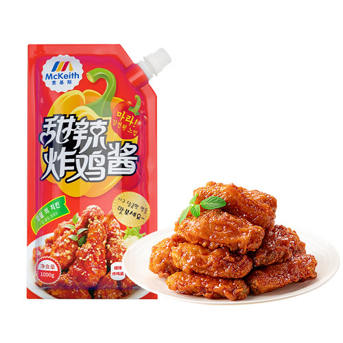 麦基斯韩式甜辣炸鸡酱蘸酱裹酱料琥珀炸鸡酱甜辣炸鸡酱果酱 - 图3
