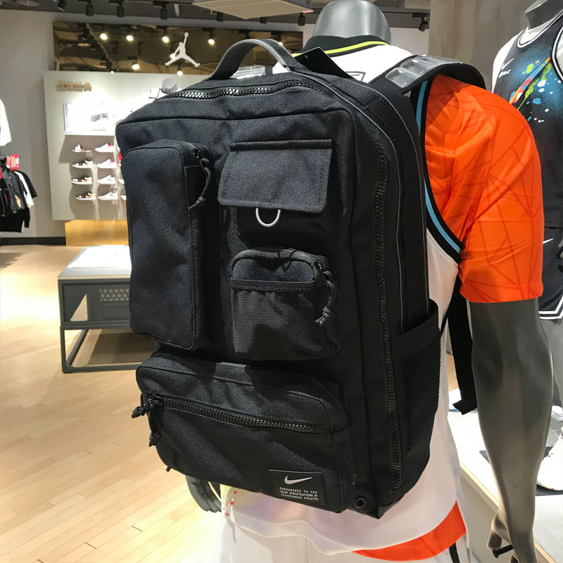 耐克NIKE MAX AIR学生书包运动旅行电脑气垫双肩背包男CK2656-010