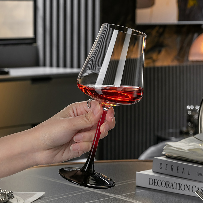 轻奢高档水晶玻璃红酒杯套装家用醒酒器一体杯架葡萄酒高脚杯酒具,淘宝优惠券,粉丝福利购,淘宝优惠卷