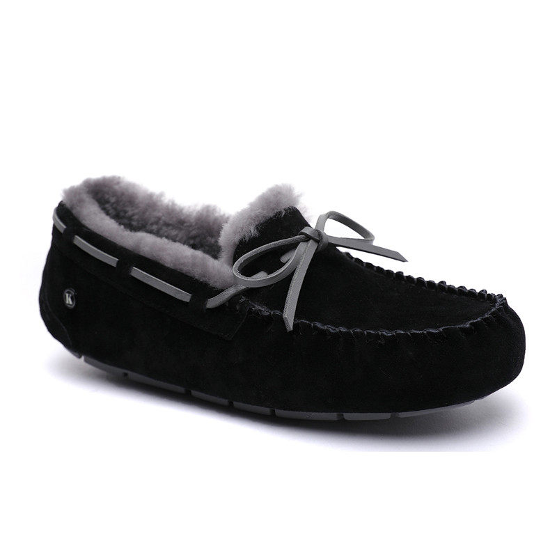 豆豆鞋男2023秋冬新款 真皮黑色软底懒人潮流休闲英伦韩版KHΗUGG,淘宝优惠券,粉丝福利购,淘宝优惠卷