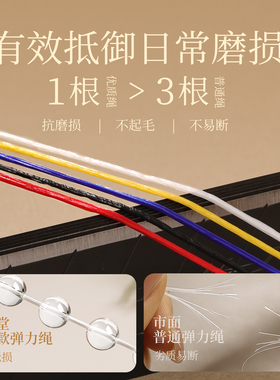 吉照堂扁丝手串弹力绳高端耐磨水晶手链穿珠子专用线材文玩串珠绳