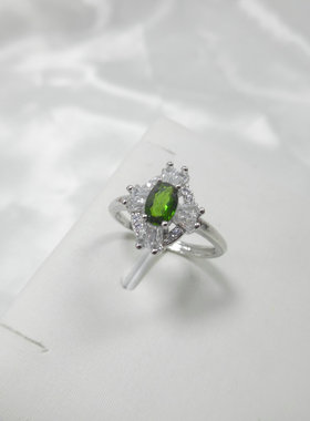 原创设计风碧玺托帕石欧泊海蓝宝