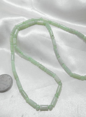 碧玺天然石项链翡翠碧玺纯手工女