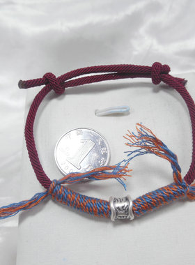 红绳手链编织纯手工原创设计女士