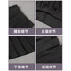 Xiangmeimei mid-length a-line pleated skirt woolen college