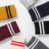 Демисезонные японские носки, милые гольфы, в корейском стиле, впитывают пот и запах, средней длины