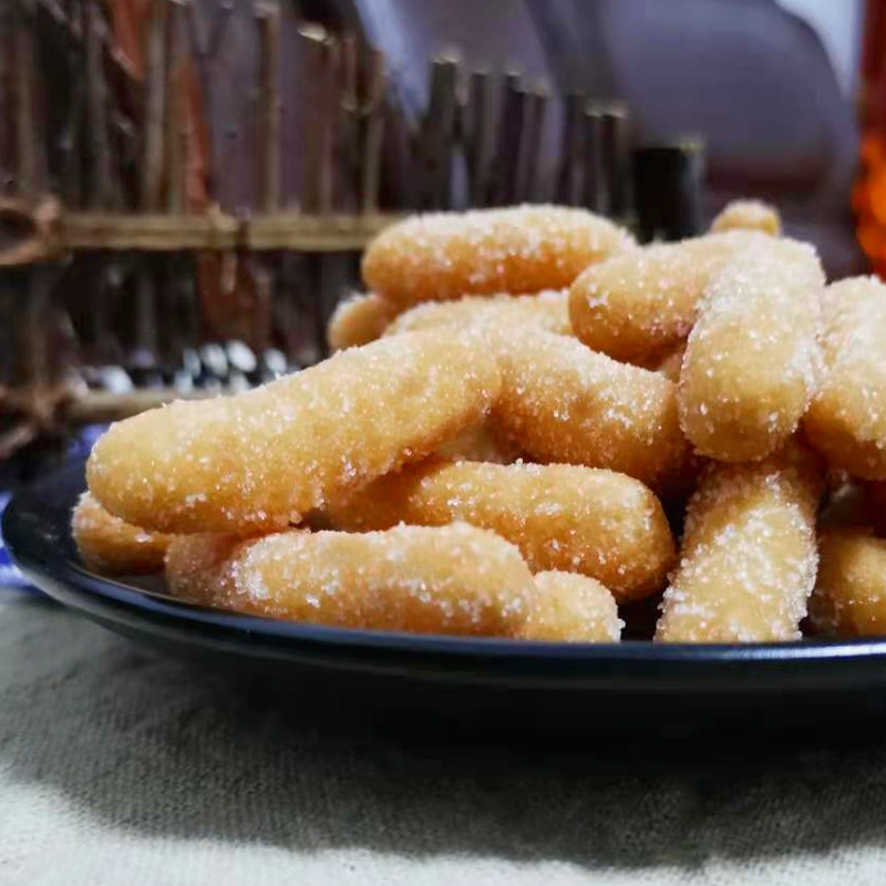 老式江米条雪花条散装香酥糕点怀旧小吃充饥夜宵休闲食品小零食