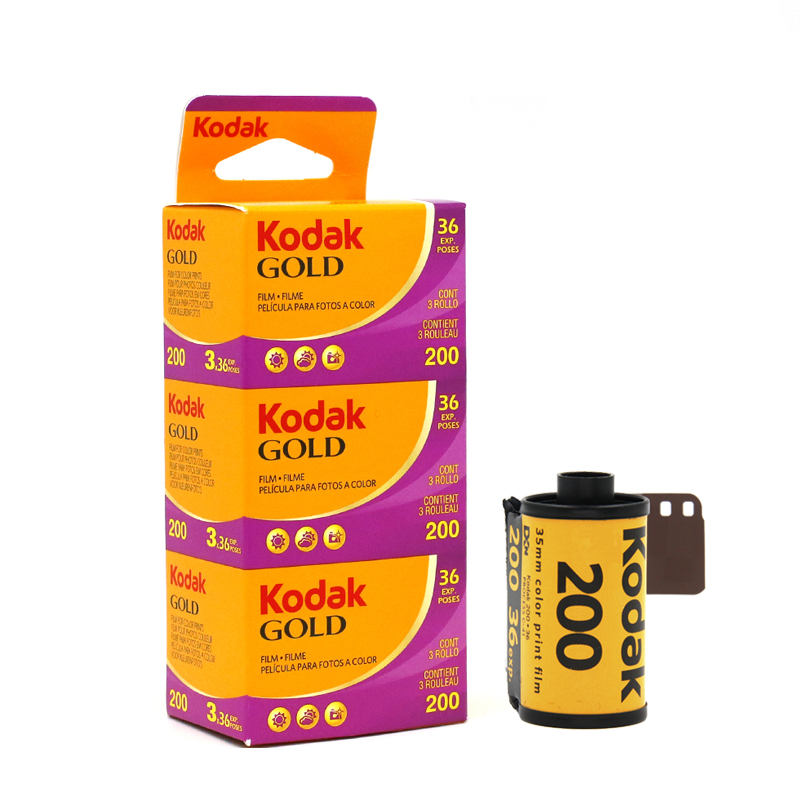 金柯达 Kodak Gold 200 金200 36张 135胶卷 35mm彩色负片 27.1 - 图1