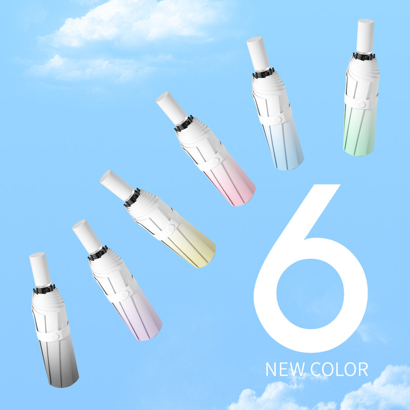 太阳伞防晒防紫外线雨伞女晴雨两用遮阳伞男折叠黑胶手动超轻双人