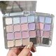 Pure desire pseudo-free 16-color eyeshadow palette low saturation matte pearlescent white water light makeup milk tea earth color student party