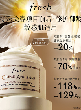 【双11狂欢购】Fresh馥蕾诗古源密集滋养面霜 修女面霜 保湿修护