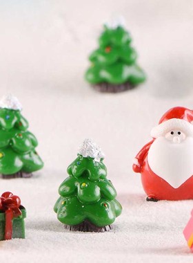 微景观盆栽可爱风手工雪人圣诞树